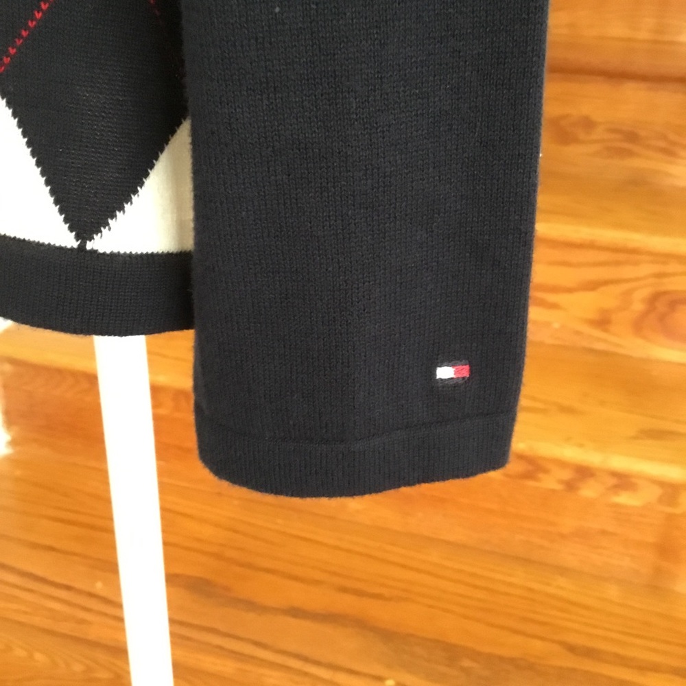 NWT TOMMY HILFIGER ARGYLE SWEATER - Picture 6 of 11